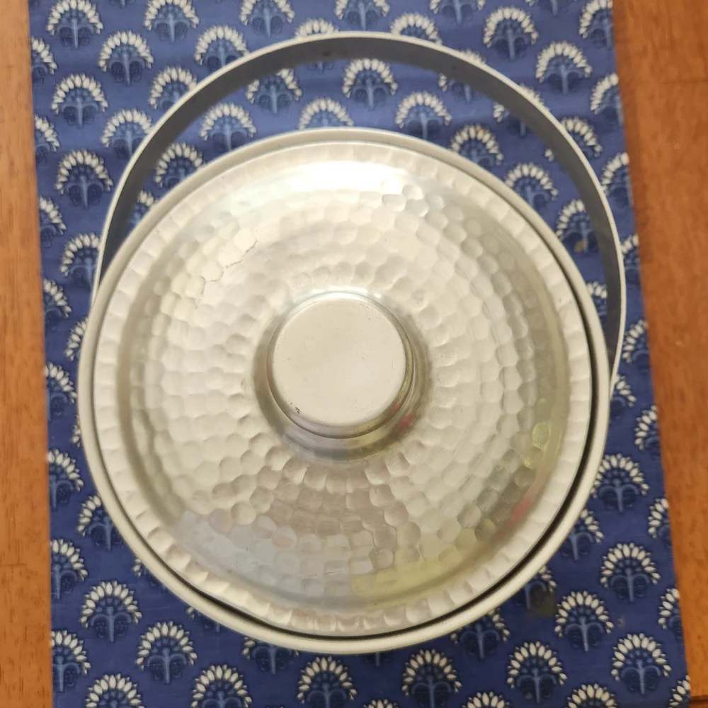 Hammered Silver Bowl